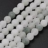Natural Tianshan Cui Quartzite Beads Strands G-G305-A02-6mm-2