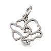 304 Stainless Steel Charms SA-CBA4CE0-01P-I-1
