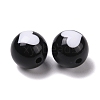 Two-Tone Acrylic Beads OACR-U003-02D-2