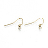 304 Stainless Steel Earring Hooks STAS-S111-010G-NR-3