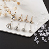 Alloy Crystal Rhinestone Stud Earring Finding EJEW-CD0001-05-16