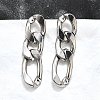 Non-Tarnish 304 Stainless Steel Stud Earrings X-EJEW-D095-23P-4