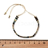 Vintage Ethnic Style Adjustable Glass Tila Beaded Handmade Slider Bracelets for Women LS-ZN9527-1-3