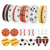  DIY Sport Theme Bracelet Earring Making Kit DIY-TA0005-86-2