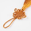 Polyester Tassel Pendant Decorations AJEW-WH0049-A10-3