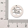 Non-Tarnish 201 Stainless Steel Charms STAS-U016-02P-3