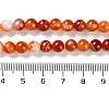 Natural Striped Agate/Banded Agate Beads Strands G-Z060-A01-A05-5
