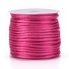 Nylon Satin Rattail Cords NWIR-L006-1mm-33-1