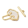 Brass Toggle Clasps KK-N254-84G-3