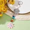 Flower Resin Keychains KEYC-JKC00556-01-3