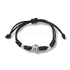 Adjustable Nylon Thread Braided Bead Bracelets BJEW-JB10079-05-1