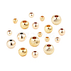 BENECREAT Brass Round Spacer Beads KK-BC0007-27-1