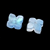 Dyed & Heated Glass Bead Caps GLAA-Z019-01J-2