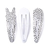 Cute Spray Painted Iron Snap Hair Clips PHAR-F012-01B-1