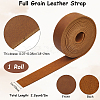 2M Flat AB Grade Cowhide Leather Cord AJEW-WH0479-73F-02-2