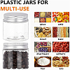 Transparent Plastic Bead Containers CON-BC0004-87-7