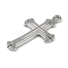 Non-Tarnish 304 Stainless Steel Pendants STAS-Q328-01P-07-2