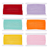   15M 6 Colors Polyester Thick Elastic Wide Band DIY-PH0017-30A-1