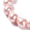 Electroplated Shell Pearl Beads Strands BSHE-G035-01B-03-3