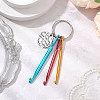 Aluminum Crochet Hooks Keychain KEYC-JKC01013-01-1