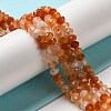 Natural Banded Agate/Striped Agate Beads Strands G-E605-A02-01H-1