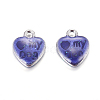 Alloy Enamel Charms X-ENAM-C1422-5-2