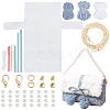 DIY Cherry Decoration Shoulder Bag Making Kits DIY-WH0304-670D-1