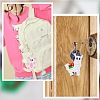 SUNNYCLUE DIY Animal Keychain Making Kit DIY-SC0022-59-5