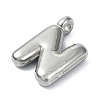 Anti-Tarnish 304 Stainless Steel Pendants STAS-U033-02P-N-2