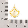 Rack Plating Brass Enamel Pendants X-KK-P269-09G-02-3