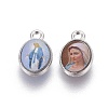 Glass Charms X-KK-F789-37P-2