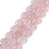 Natural Rose Quartz Beads Strands G-Z006-A25-1