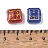 Baking Paint Mixed Styles Glass Beads GL-CBA8D6A-05-3