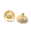 304 Stainless Steel Stud Earrings EJEW-H146-02G-4