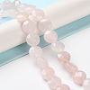 Natural Rose Quartz Beads Strands G-K357-B15-01-2