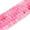 Dyed Natural Agate Beads Strands G-T138-211H-4