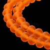 Transparent Glass Beads Strands X-EGLA-A034-T10mm-MD25-5