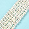 Natural Cultured Freshwater Pearl Beads Strands PEAR-E016-105-2