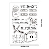 Custom Summer Theme PVC Plastic Clear Stamps DIY-WH0631-0087-2