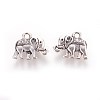 Vintage Elephant Charms LS-A-PALLOY-ZN-47017-AS-F-2