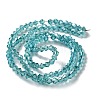 Electroplate Glass Beads Strands EGLA-J026-3mm-H09-3