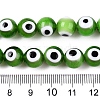 Handmade Evil Eye Lampwork Beads Strands LAMP-N024-32A-4