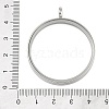 304 Stainless Stee Locket Pendants STAS-S132-16P-06-3