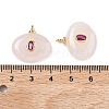 Natural Rose Quartz Pendants KK-C251-01D-02-3