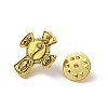 Cross Alloy Black Enamel Pins Brooches LS-JEWB-M049-01AG-02-3