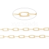 Brass Paperclip Chains CHC-I036-26G-2