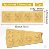 Self Adhesive Gold Foil Embossed Stickers DIY-WH0575-068-2