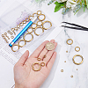 SUPERFINDINGS 48Pcs Ceramics Guide Ring FIND-FH0008-68-3