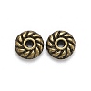 Tibetan Style Alloy Spacer Beads K0P9F071-2