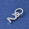 925 Sterling Silver Figure Charms STER-M093-05S-02-2